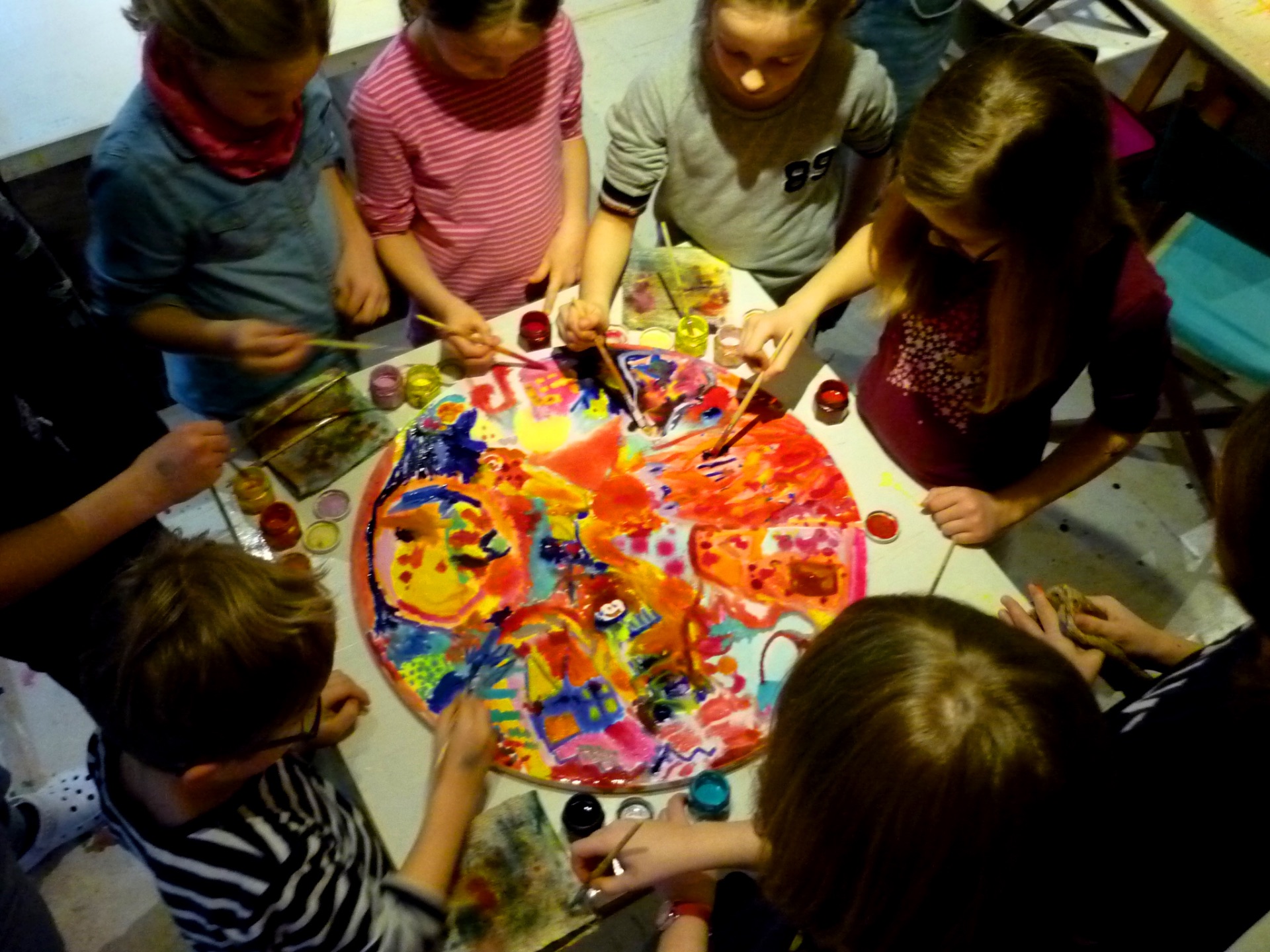 Kinder Malgruppe