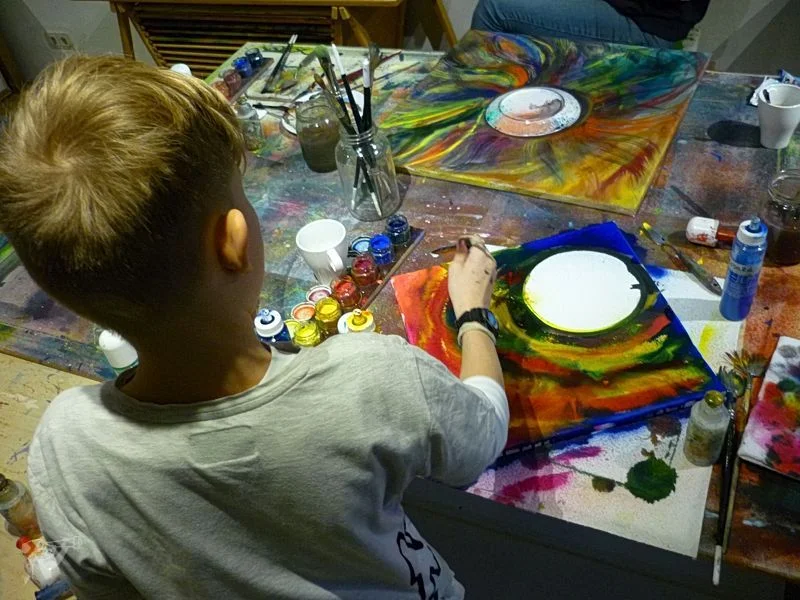 Malen im Künstleratelier – Bild 7