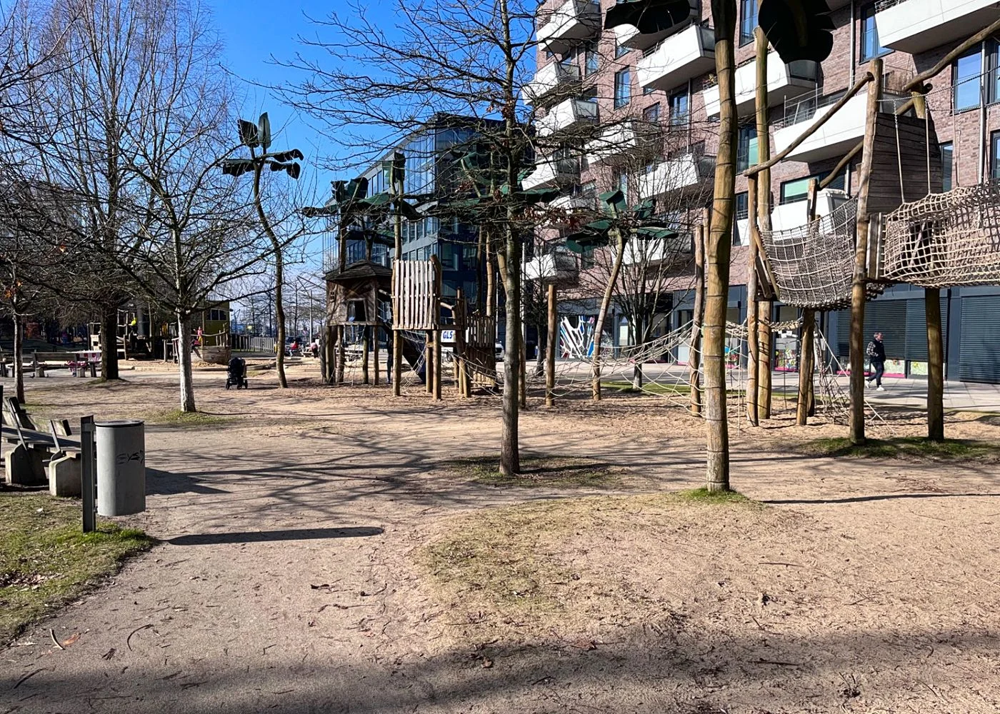 Spielplatz Grasbrookpark Hafencity
