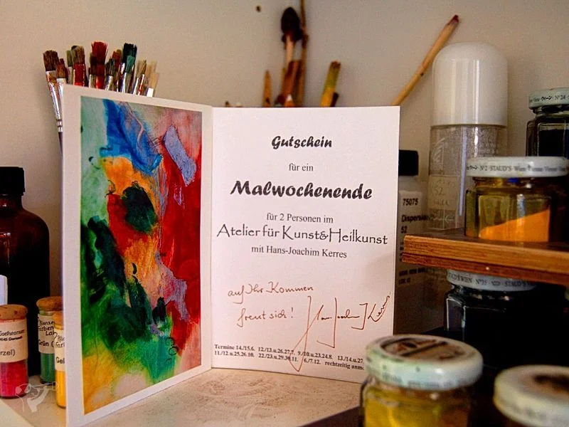 Malen im Künstleratelier – Bild 2