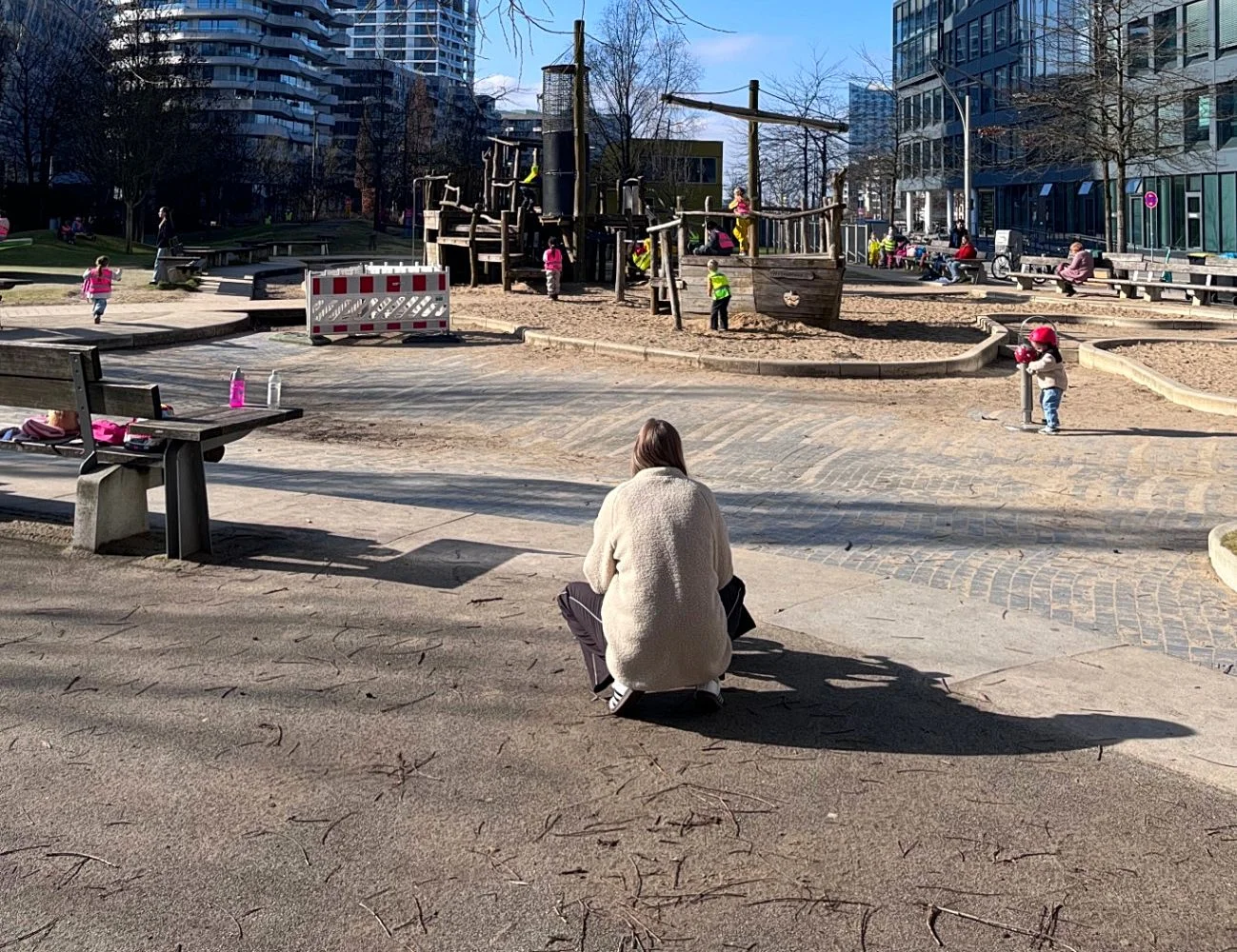 Spielplatz Grasbrookpark Hafencity