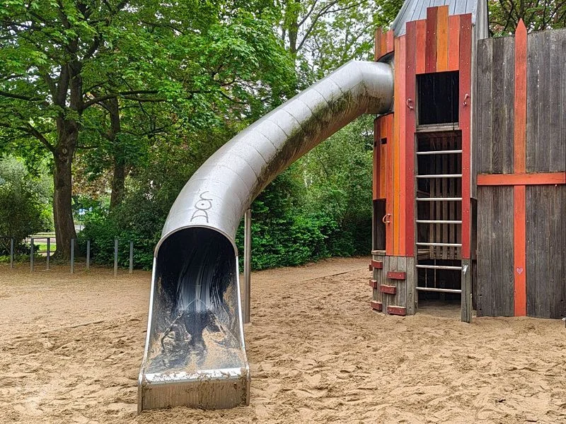 Spielplatz im Schlosspark Bergedorf