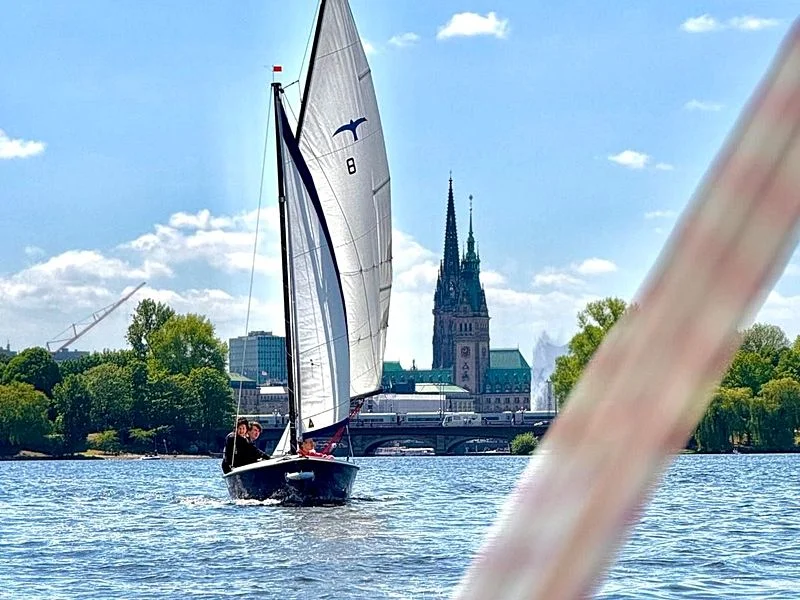 Schnuppersegeln Hamburger Außenalster  – Bild 9