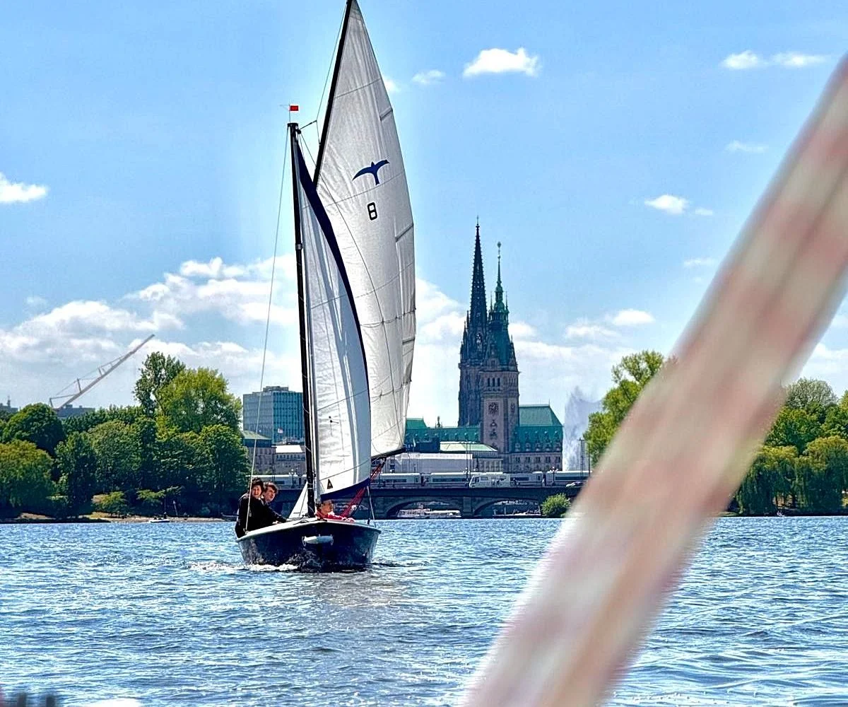 Schnuppersegeln Hamburger Außenalster – Foto 9