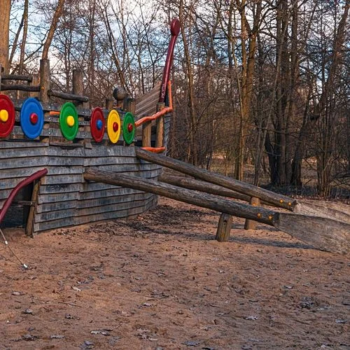 Wikingerspielplatz in Bergedorf