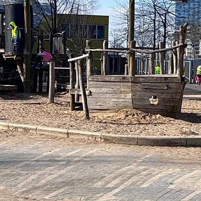 Spielplatz Grasbrookpark Hafencity