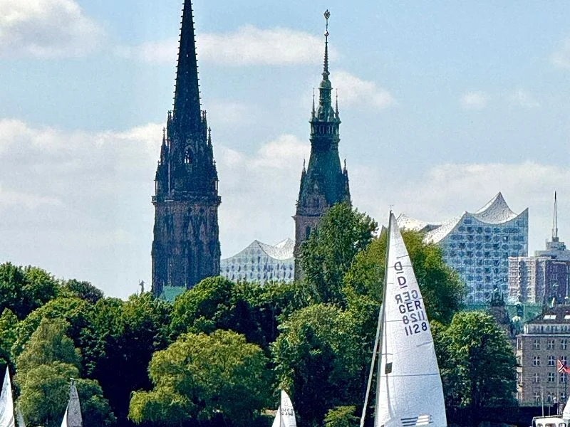 Schnuppersegeln Hamburger Außenalster  – Bild 8