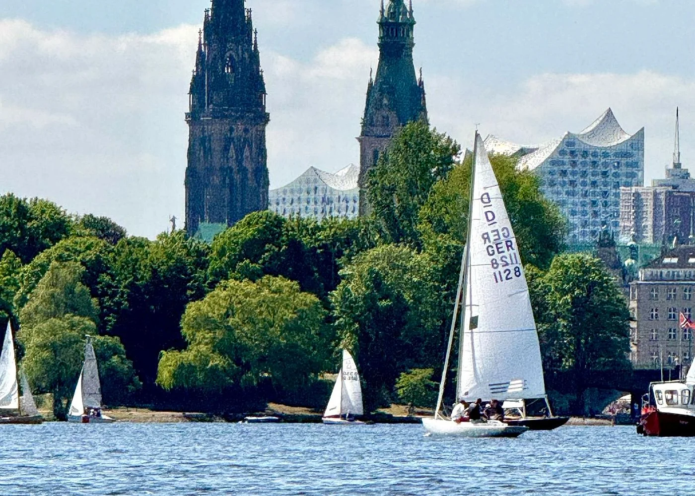Schnuppersegeln Hamburger Außenalster – Foto 8