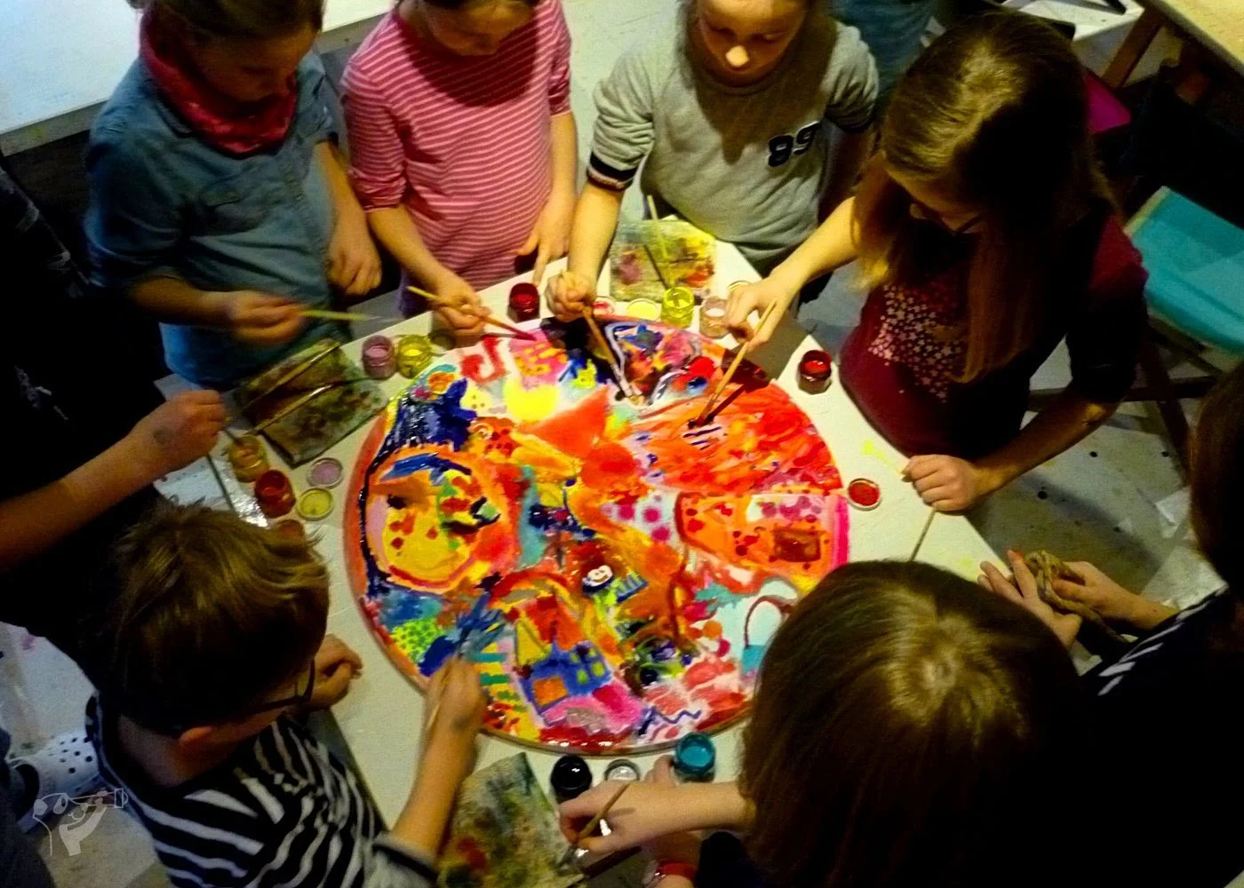 Malen im Künstleratelier – Foto 1