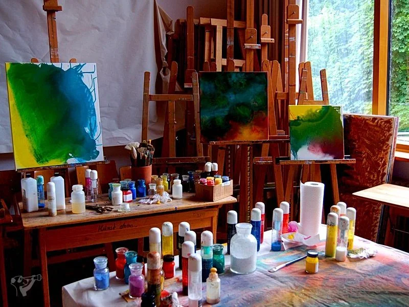 Malen im Künstleratelier – Bild 3