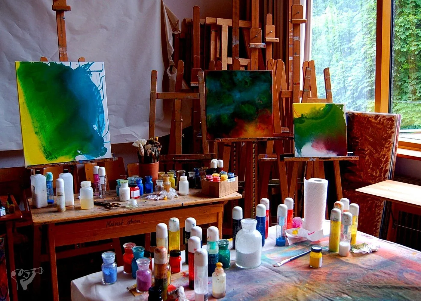 Malen im Künstleratelier – Foto 3