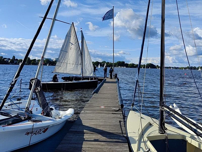 Schnuppersegeln Hamburger Außenalster  – Bild 3