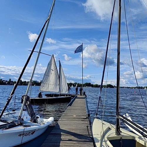 Schnuppersegeln Hamburger Außenalster 