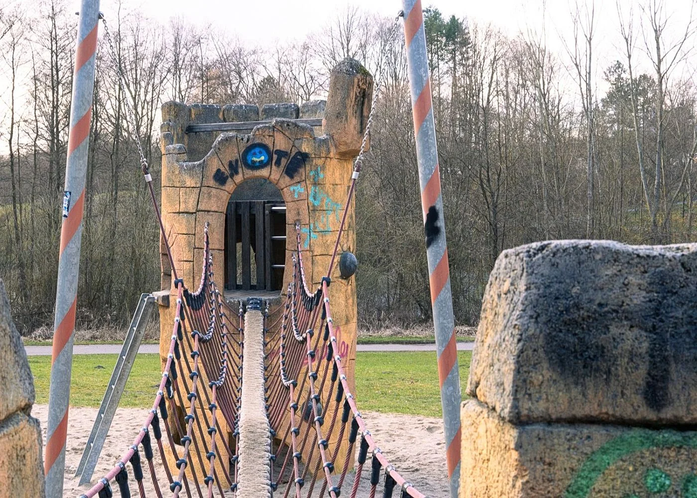 Burgspielplatz im Grünen Zentrum