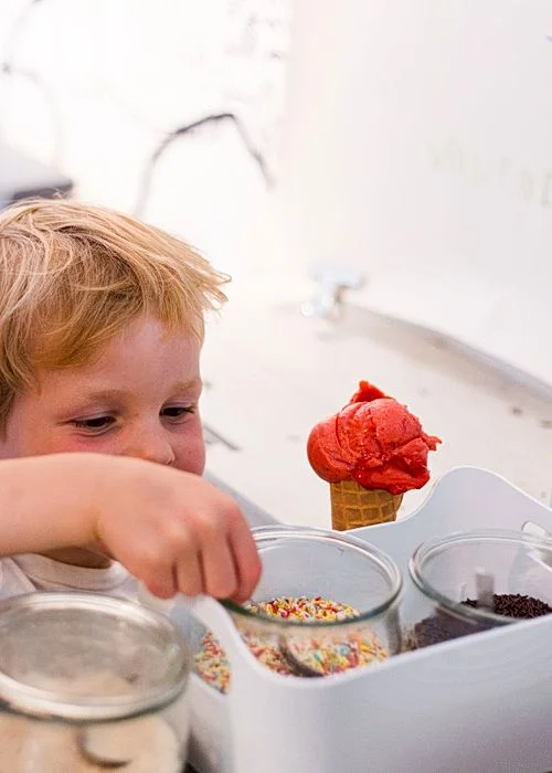 Eis-Workshop für Kindergruppen