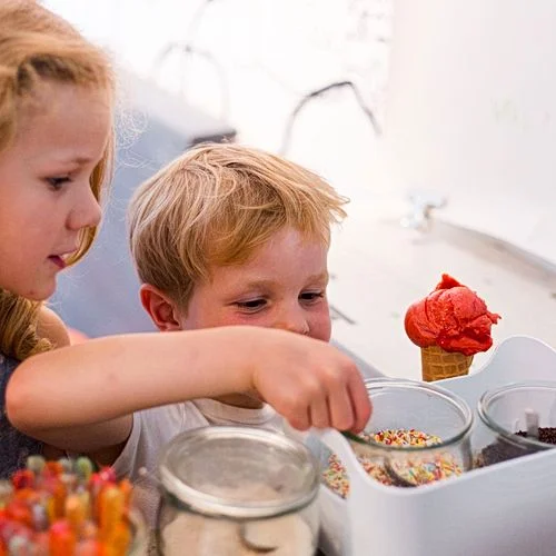 Eis-Workshop für Kindergruppen