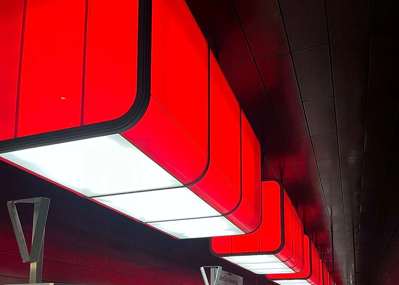 Lichteffekte U-Bahn Hafencity – Foto 7