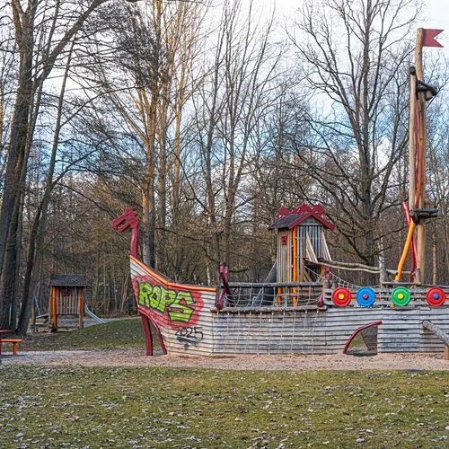 Wikingerspielplatz in Bergedorf