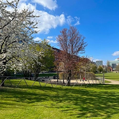 Lichteffekte in der U-Bahn, Hafencity