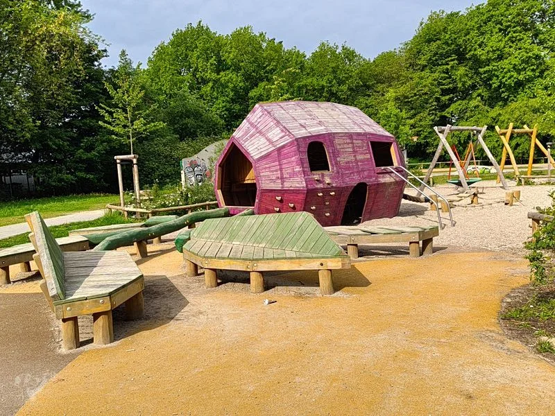 Spielplatz Wegenkamp mit Skaterpark Banane – Bild 32