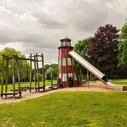 Leuchtturm Spielplatz im Öjendorfer Park