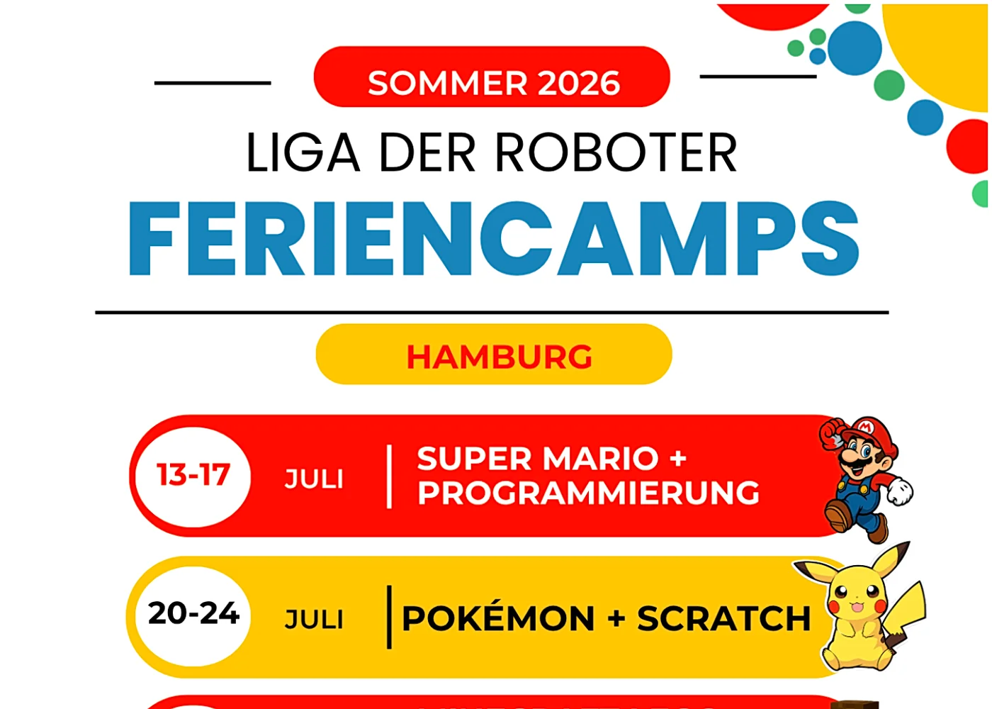 Feriencamps bei Liga der Roboter – Foto 11