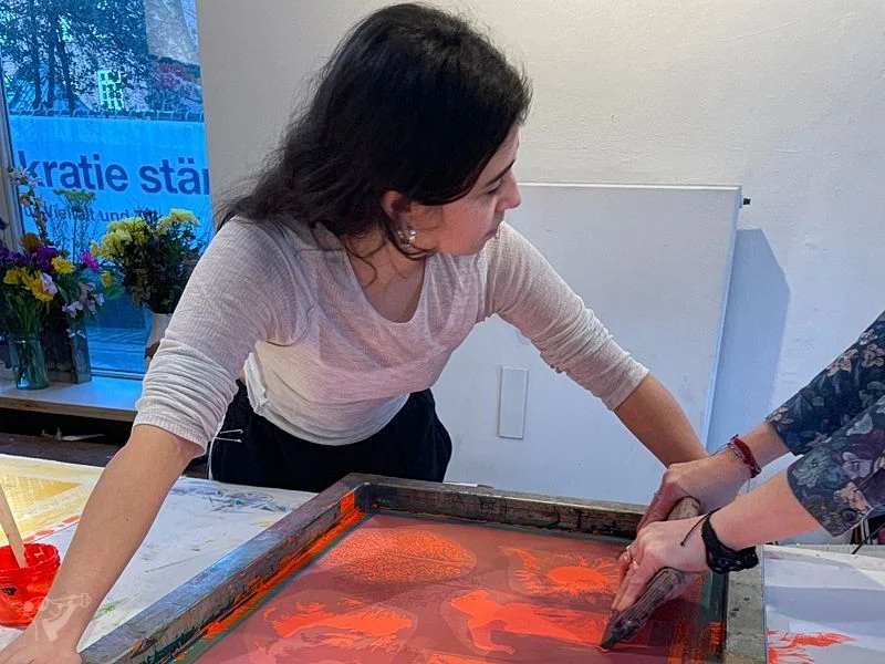 Formhotel-Siebdruckworkshops – Bild 1
