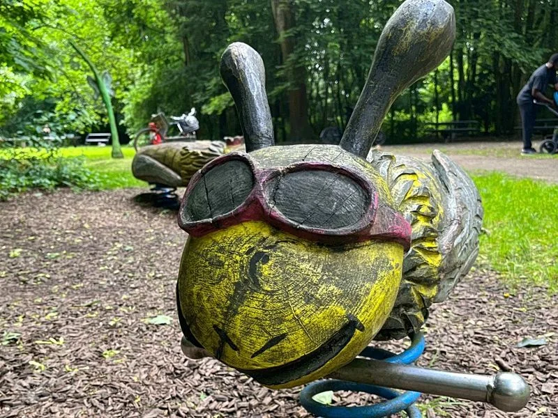 Waldspielplatz Teutonenweg (Pilzspielplatz) - der Schattenspender – Bild 22