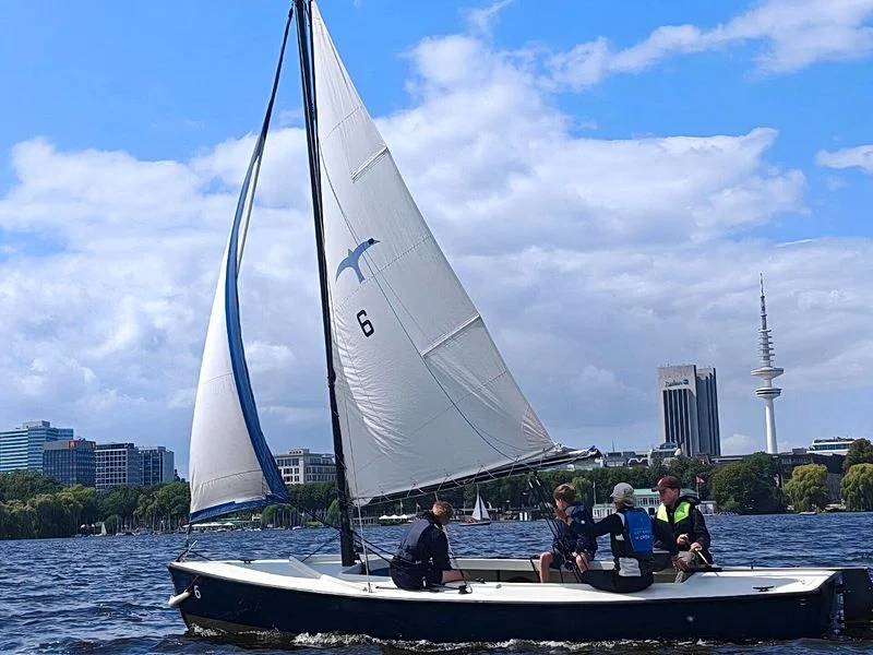 Schnuppersegeln Hamburger Außenalster  – Bild 2