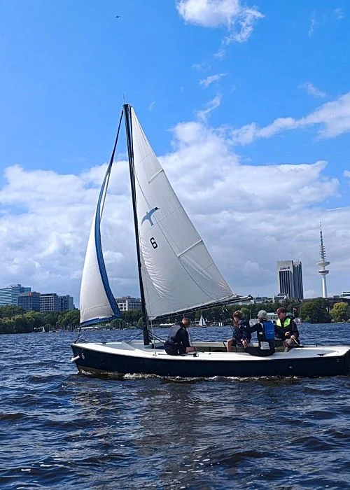 Schnuppersegeln Hamburger Außenalster 