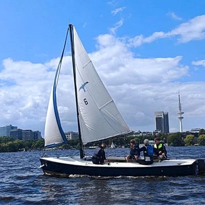 Schnuppersegeln Hamburger Außenalster 