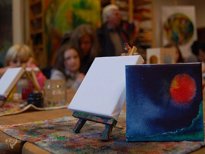 Malen im Künstleratelier – Bild 5