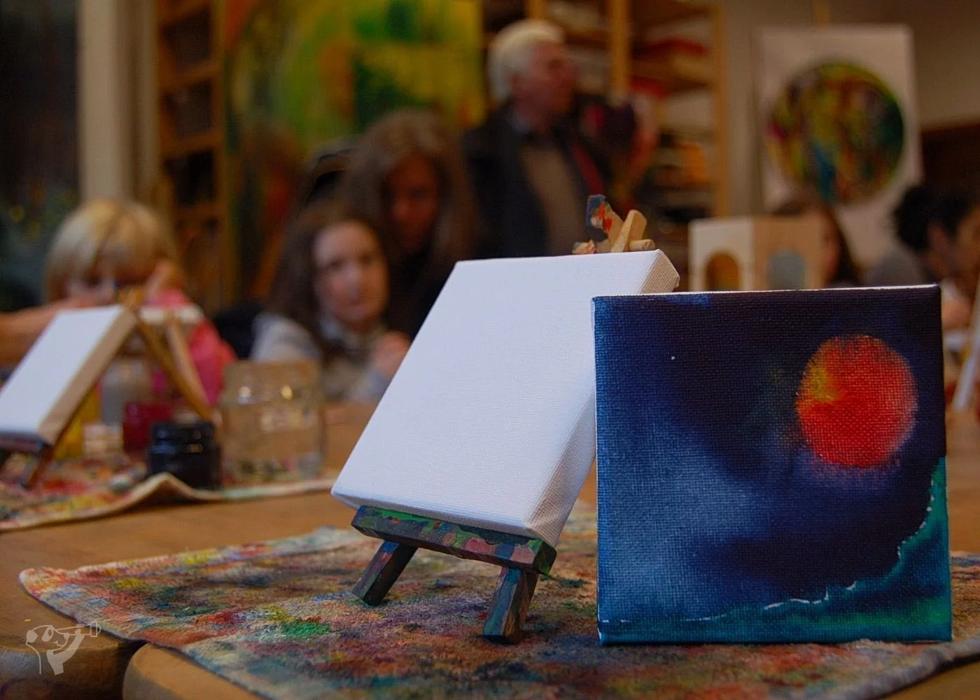 Malen im Künstleratelier – Foto 5